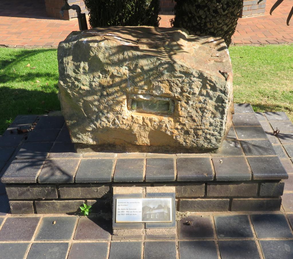 Kirchdorf Church Wartburg Foundation Stone Horst Muller.jpg The